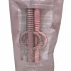 Baby Registry Teething Tube Set Mauve/Dusty Rose