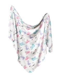 Copper Pearl CP Sassy Knit Swaddle Blanket