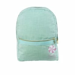 Oh Mint Mermaid Chambray Med Backpack Baby Accessories