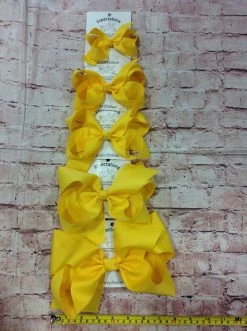 Beckys Maize Hairbow Baby Accessories