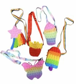 Bari Lynn Pop It Zipper Purses