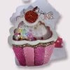 BEYOND CREATION Baby Accessories Cupcake Shaker On Pinch Clip
