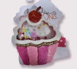 BEYOND CREATION Baby Accessories Cupcake Shaker On Pinch Clip