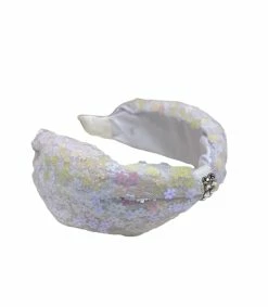 Bari Lynn Flower Sequin Headband