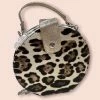 Bari Lynn Gifts Round Top Leopard Bag