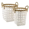 Mudpie Decor Rattan Basket Set