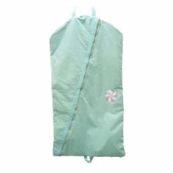 Oh Mint Mermaid Chambray Garment Bag