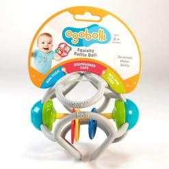 OGOBOLLI SQUISHY RATTLE BALL Baby Accessories