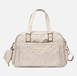 Mayoral Accessories Sand Quilted Diaper Bag W/Paci Holder Baby Accessories