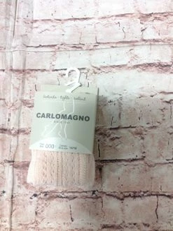 BEYOND CREATION Baby Accessories Peach Elastane Openwork Tights