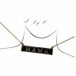 Mudpie Accessories Mama Gold Bar Necklace Baby Accessories