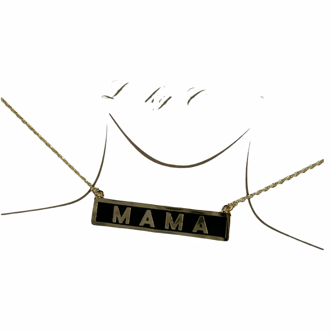Hot Sale ๐งจ Mudpie Accessories Mama Gold Bar Necklace Baby Accessories ๐ 1 Mudpie Accessories Mama Gold Bar Necklace Baby Accessories