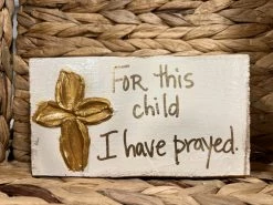 Coddiwomple Designs 3x6 For This Child Cream Decor