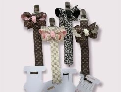 Baby Registry Binker Paci Clip W/Detachable Bow