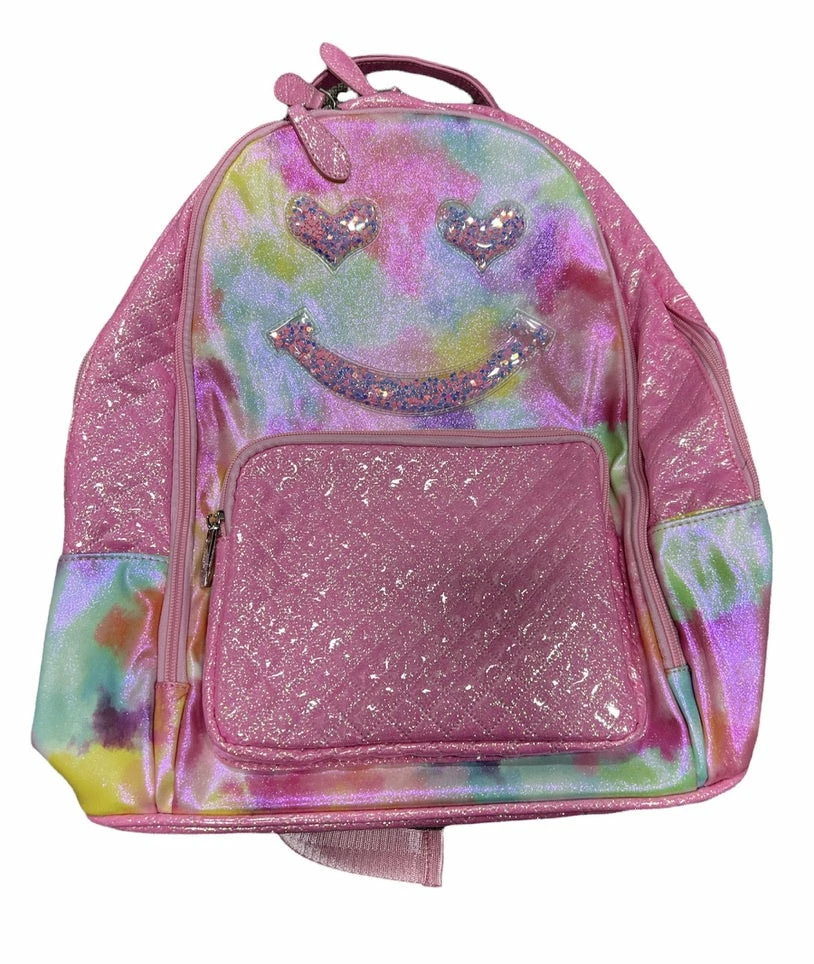 Hot Sale ๐ Bari Lynn Confetti Smile ๐ Backpack- Pink Tie Dye ๐ 1 Bari Lynn Confetti Smile Backpack- Pink Tie Dye