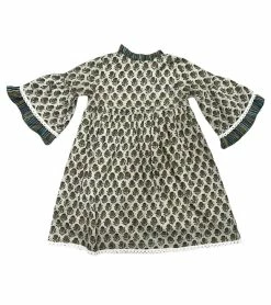 Yo Baby Fall Forest Floral Dress