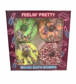 Garb2Art Cosmetics Gifts Feelin' Pretty Donut Bath Bombs Set