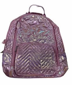 Bari Lynn Pink Puffy Star Backpack Gifts