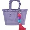 ZOMI GEMS Gifts Small Jelly Tote Lavender