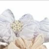 IN AWE WHITE W/PEARL KNOT HEADBAND