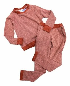 Area Code 407 Fall New Arrivals The June Rust Mineral Wash Jogger Set