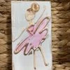 Coddiwomple Designs Decor 3x6 Ballerina White