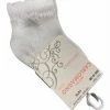 Baby Registry White Openwork Scottish Yarn Sock
