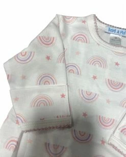 Cotton Peru Pima BAM MAGICAL RAINBOW GOWN Infant Clothing