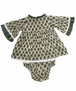 Yo Baby Fall Forest Floral Dress & Bloomer New Arrivals