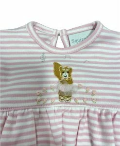 Squiggles Spring/Summer Ballet Bear Onesie Dress