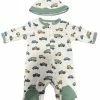 Little Me Spring Transportation Footie W/ Hat Spring/Summer 2023
