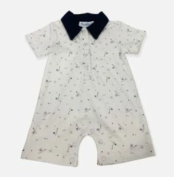 Cotton Peru Pima Infant Clothing Baby Baseball Romper