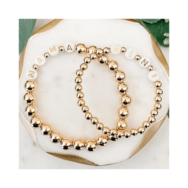 Budget 😀 Bari Lynn Mama/Mini Bead Bracelet Set Gifts 🔔 1 Bari Lynn Mama/Mini Bead Bracelet Set Gifts