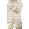 Zuccini Fall 22 Luke Stripe Tan Knit Bubble 50% Off Fall Clothing