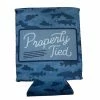 Properly Tied Fall 22 Deep Sea Camo Can Cooler 50% Off Fall Clothing