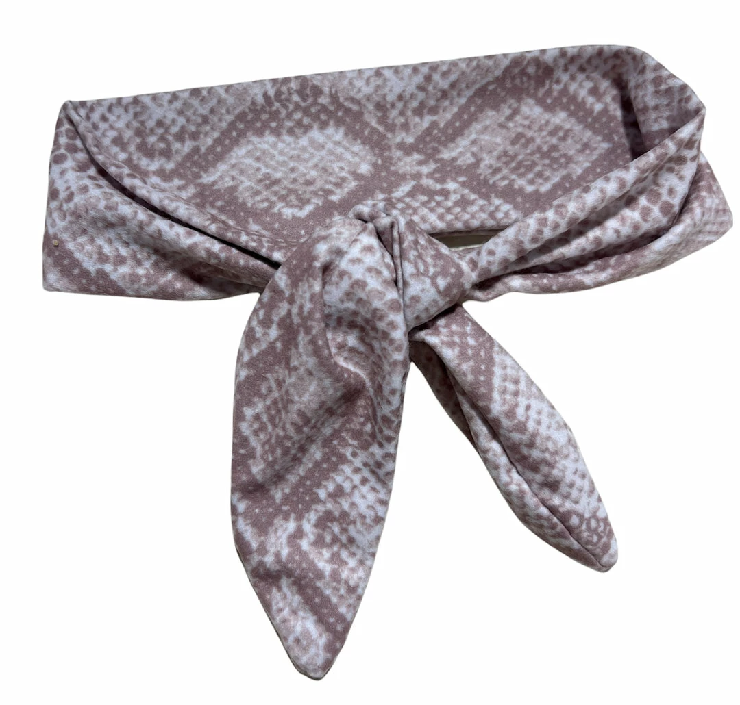 Best Pirce 🔥 Headbands Of Hope Mauve Snake Knotted Headband ❤️ 1 Headbands Of Hope Mauve Snake Knotted Headband