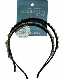 Headbands Of Hope Baby Accessories Roaring Pewter Headband- Set Of 2