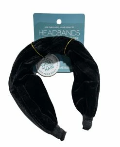 Headbands Of Hope Velvet Dreams Headband- Black Baby Accessories