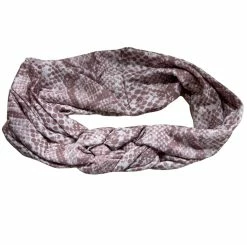 Headbands Of Hope Mauve Snake Infinity Turban