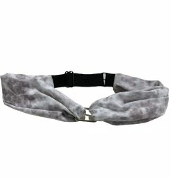 Headbands Of Hope Gold Accent Twist Turban- Taupe Tie Dye Baby Accessories