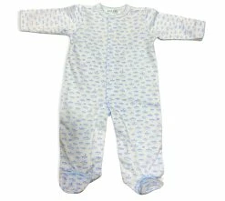 Cotton Peru Pima Sailboat Footsie