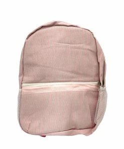 SugarBee Pink Seersucker Backpack Gifts