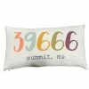 GLORY HAUS Decor 39666 Colorful Zip Code Pillow