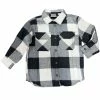Silver Jeans Charcoal Plaid Over Shirt New Arrivals