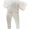 Baby Registry Pink Sweater Footie 3 Pc Set