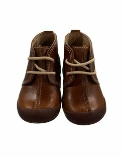 Elephantito Shoes Brown Bootie W/ Laces