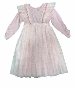 Bela & Nuni Fall New Arrivals Pink Dress Party Dress