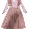 Bela & Nuni Fall Mauve Dress Party Dress