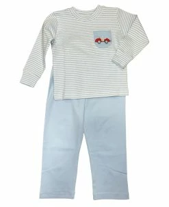Squiggles Fall Squiggles Race Car Pant Set