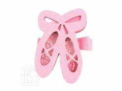 BEYOND CREATION Baby Accessories Ballet Shoes Shaker Pinch Clip